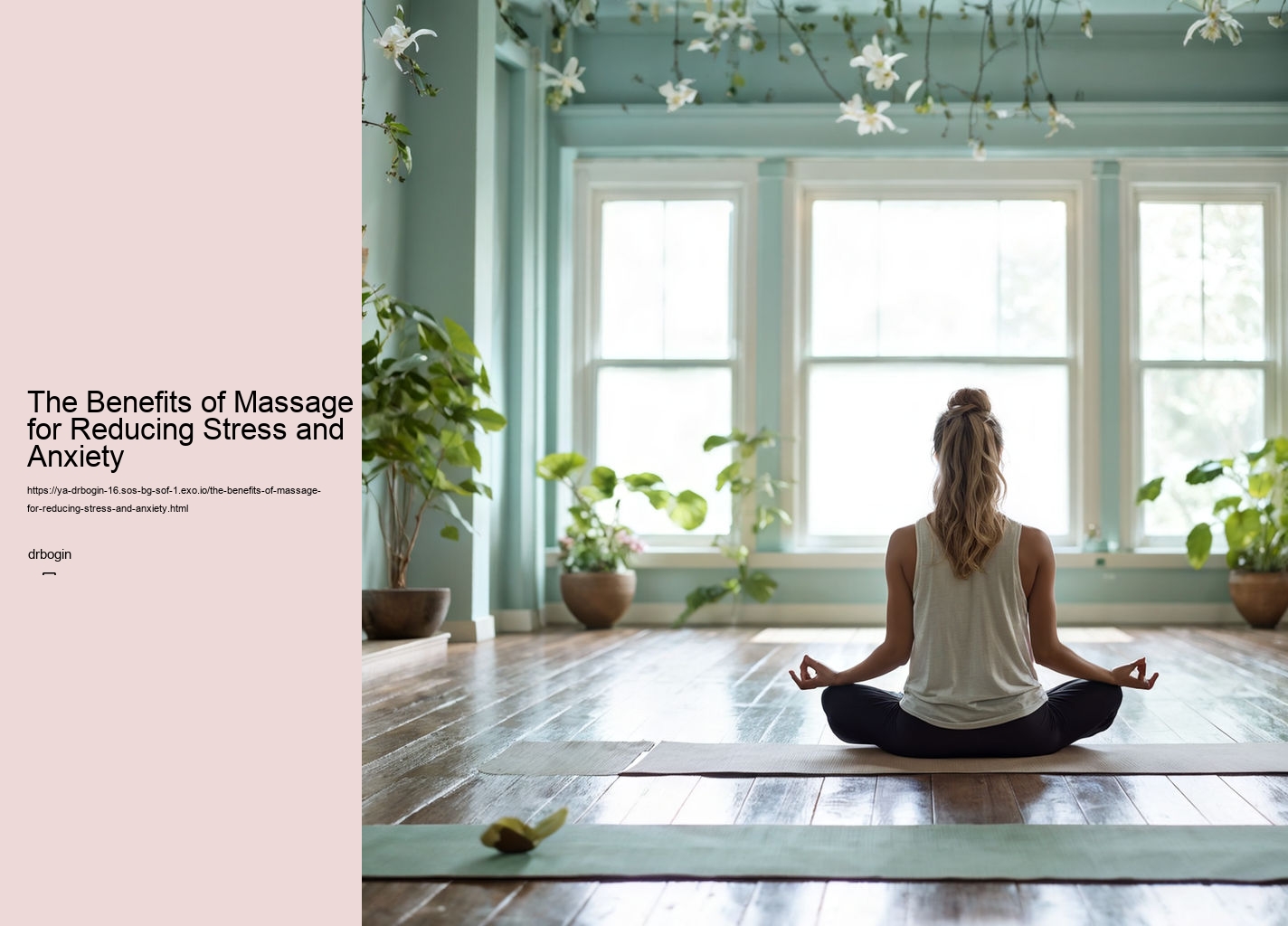 The Benefits of Massage for Reducing Stress and Anxiety